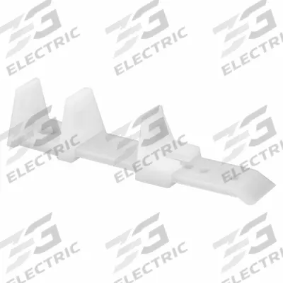 PRIME-LINE Guide: 4 1/4 in Lg, 3 3/4 in Wd - Hanging Door Guides
