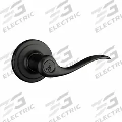KWIKSET Door Lever Lockset: Office Lever Locksets, ADA Compliant (MPN 740TNL-514-SMT-6AL-RCS). Key specifications — attr1024149: Not Ligature-Resistant; attr1011488: KWIKSET; attr1011524: No Message; attr1011506: Rose; attr1011485: Yes; attr1059461: Black Painted : Zinc.