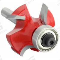 FREUD Roundover Cut Profile Router Bit: Fractional Inch, Carbide, 1 1/4 in Cutter Dia., 2 Flutes (MPN 34-112). Key specifications — attr325197: FREUD.