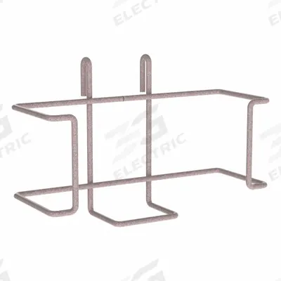 METRO Glove Box Holde: 10 5/8 in x 4 3/4 in x 7 in, Steel, Epoxy - PPE Holders for Wire Shelving
