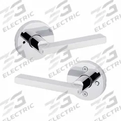 KWIKSET Door Lever Lockset: Privacy Lever Locksets, Chrome, ADA Compliant (MPN 730HFL-RDT-26-6AL-RCS). Key specifications — Ligature Resistance: Not Ligature-Resistant; Brand: KWIKSET; Lockset Function ANSI Code: F76; Visual Indicator Message: No Message; Lockset Style: Rose; ADA Compliant: Yes; Finish: Bright Chromium-Plated : Zinc.