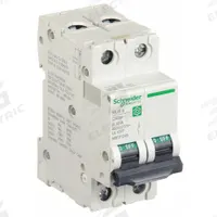 SCHNEIDER IEC Supplementary Protector: 45 A Amps, 10kA at 240V AC, Screw Clamp, C60SP, B (MPN M9F21245). Key specifications — Terminal Connection: Screw Clamp; AC Voltage Rating: 240/415/440V AC; Curve Type: B; DC Voltage Rating: Not Rated; Max. AIR Rating: 10kA at 240V AC; Series: C60SP; Brand: SCHNEIDER.