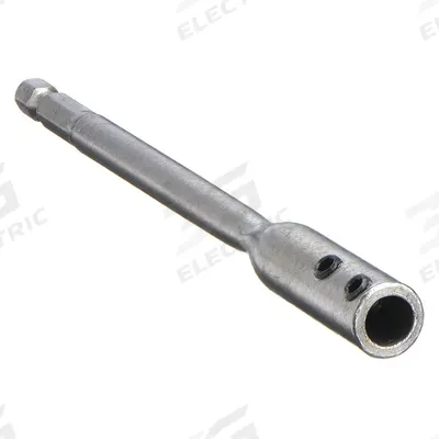 EAZYPOWER Drill Bit Extension: 6 in Overall Lg - Three-Flat Shank Drill Bit Extensions