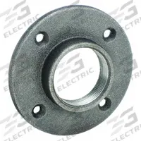 APPROVED VENDOR Metal Pipe Flange: 3/8 in, NPT Threaded, Malleable Iron, Flange, Class 150 (MPN 5P598). Key specifications — Brand: APPROVED VENDOR; (DO NOT SEND) Manufacturer Location: Globally Sourced.