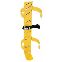 ALLEGRO SCBA Bracket: Steel, Yellow, 5-1/4 in Clip, 20 1/2 in Lg (MPN 4111-05). Key specifications — Material: Steel; Color: Yellow; Includes: 5-1/4 in Clip; Brand: ALLEGRO.