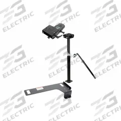 GAMBER-JOHNSON Computer Mount Kit: Pedestal Computer Mount, Police Vehicles, Computers/Tablets (MPN 7170-0138). Key specifications — Product Type: Pedestal Computer Mount; Compatible Devices: Tablets; Color: Black; Mounting Location: Passenger Seat; Includes: Lower Pole; Features: Limited Lifetime Warranty; Compatible Vehicle Type: Police Vehicles.