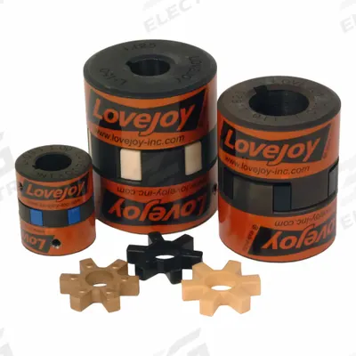 LOVEJOY Jaw Coupling Hub: AL090 Coupling Size, 2 1/8 in Outside Dia - General Purpose Straight Jaw Coupling Hubs