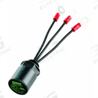 MURRELEKTRONIK Motor Suppressor: RC 3 RG, Varistor/Star, 10 kW Motor Rating, 400 V AC, 10 to 400 Hz (MPN 23142). Key specifications — Voltage: 400 V AC; Brand: MURRELEKTRONIK; Connection Features: Isolated M6; Connection Type: Single Core; Frequency: 10 to 400 Hz.