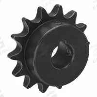 TSUBAKI Single Strand Sprocket: 60, For 3/4 in Chain Pitch, 1 in Bore Dia, 14 Teeth, Steel (MPN 60B14F-1). Key specifications — Brand: TSUBAKI.