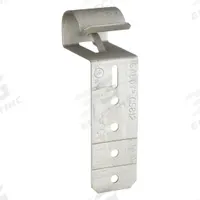 NVENT CADDY Wall Stud Conduit & Cable Clip: 1/2 in_3/4 in Compatible Conduit Trade Size (MPN CS812). Key specifications — Manufacturer Part Number: CS812; Compatible Conduit Trade Size: 1/2 in; 3/4 in; Material: Steel; Finish: Corrosion Resistant Coated; Color: Gray; For Use With: MC/AC Cable; Standards: CEC 12-1404.