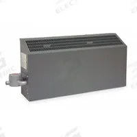 MARKEL Hazardous-Location Electric Heater: 7.6 kW Watt Output, Gray, 480V AC, 3-phase (MPN FEP-7648-3RA). Key specifications — Voltage, Phase: 480V AC, 3-phase; Cabinet Dimensions - W x H x D: 58 in x 18 in x 9 in; Overall Dimensions - H x W x D: 18 in x 64 in x 9 in; Brand: MARKEL; Housing Color: Gray.