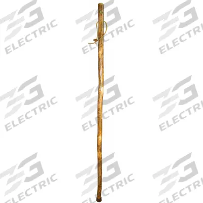 BRAZOS WALKING STICKS Walking Stick: Walking Stick, Std, Single, Wood, Rubber Bottom Tip