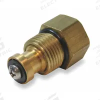 ACORN Prison Toiler Control Stops: Penal-Trol® Valves, Brass, 2 in Overall Wd, 3 in Overall Ht (MPN 2755-000-001). Key specifications — Color: Brass; Compatible Series: Penal-Trol® Valves; Includes: Stop Body Assembly; Product Type: Prison Toilet Control Stops; Brand: ACORN; Material: Brass.