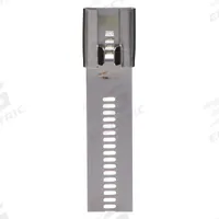 TY-RAP Cable Tie: 24 in Nominal Lg, 7 1/2 in Nominal Max. Bundle Dia., 0.47 in Wd, Silver, 100 PK (MPN TYS24-470). Key specifications — Brand: TY-RAP; Locking Style: Stainless Steel Barb; Color: Silver.