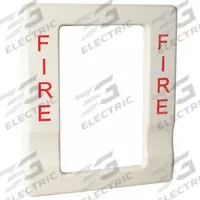 EDWARDS SIGNALING Trim: Wall, Flush Mount Mounting, 68/125 in Overall Dp, 5 7/8 in Overall Ht, White (MPN EG1T-FIRE). Key specifications — Compatible with Brand: Edwards Signaling; Color: White; Brand: EDWARDS SIGNALING; Mounting Style: Flush Mount; Mounting Location: Wall; Product Type: Trim.