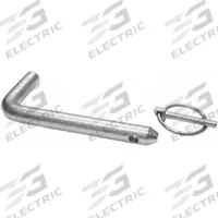 SNOWPLOW AFTERMARKET MANUFACTURING Pin and Hinge, Pair: Pin and Hinge, Pr, Universal, Steel, Silver (MPN 1302045). Key specifications — Color: Silver; Brand: SNOWPLOW AFTERMARKET MANUFACTURING; Material: Steel; Product Type: Pin and Hinge, Pair.