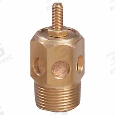 ARROW PNEUMATICS Speed Control: 1/4 in NPT, 11/16 in Hex Size, 40 micron - Pneumatic Speed Control Mufflers