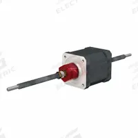 PBC LINEAR Non-Captive Lead Screw: Non-Captive Lead Screw Assembly, Anti-Backlash, PTFE, 300, B, 200 (MPN LSR1005T-0300-NCF231-NNN-NNN). Key specifications — Motor IP Rating: IP40; Motor Length: 57.0 mm; Nut Type: Anti-Backlash; Phase: 2; Rated Current: 2.2 A; Steps per Revolution: 200; Brand: PBC LINEAR.
