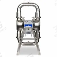 GRACO Electric Diaphragm Pump: Stainless Steel Body, Three Phase, 380-480V AC, 2 in, 29 ft Max. Head (MPN HE120-1201). Key specifications — Nameplate Voltage: 380-480V AC; Brand: GRACO; Surface Roughness: 32 Ra; Check Valve Material: FKM; Seat Material: 316 SS.