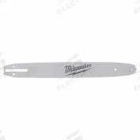 MILWAUKEE Guide Bar: 16 in Compatible Bar Lg, 3/8 in, 0.04 in Gauge, 56 Links (MPN 48-09-3001). Key specifications — Brand: MILWAUKEE; Compatible Chain Saw Manufacturer: Milwaukee®; Pitch: 3/8 in.