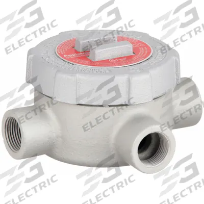 APPLETON ELECTRIC Conduit Outlet Body: Iron, GU, 1 in Trade Size, T Body - T Round Body - Tee Type
