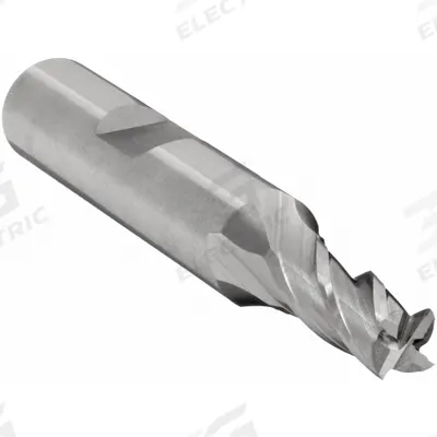 OSG Square End Mill: Cobalt, 4 Flute, 3/8" Mill Dia, 3/8" LOC, 2-1/8" OAL (MPN 5417100) - General Purpose Cobalt Square End Mills