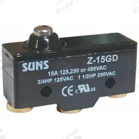 APPROVED VENDOR Snap Action Switch: Plunger Actuator, SPDT, Screw (MPN 5JED5). Key specifications — AC Contact Rating: 15 A @ 480 V; Electrical Connection: Screw; Series: Microswitch; Brand: APPROVED VENDOR.