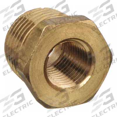 APPROVED VENDOR Metal Pipe Straight: Straight, 3/8 in x 1/8 in, 1,000 psi - Threaded High-Pressure Pipe Fittings for Potable Water