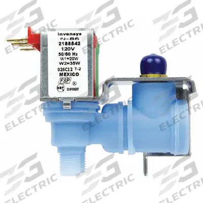 WHIRLPOOL Inlet Valve: Mfr Part # WP2188542 - Whirlpool Oven Replacement Parts