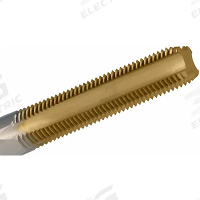 CLEVELAND Straight Flute Hand Tap: 1/4"-28 UNF, H2 / 2B, 4 Flute, Bottoming Chamfer (MPN C83954) - General Purpose Hand Taps