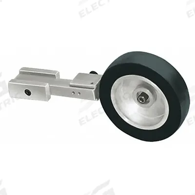DYNABRADE Contact Arm: 1 in Belt Wd, 30 in Belt Lg, Dynabelter Series, 4 in Wheel Dia - Belt Sander Contact Arms
