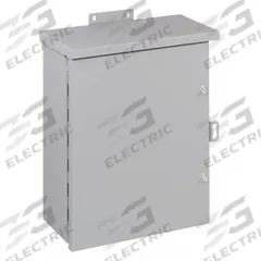 HOFFMAN Enclosure: Steel, 30 in x 24 in x 8 in, 3R, Solid Cover, Hinged, Galvanized (MPN A30R248HCR). Key specifications — Brand: HOFFMAN; Closure Method: Screws; Knockouts: Not Included.