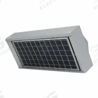 FOSTORIA Electric Infrared Heater: 6500 W Watt Output, 240V AC, 1 or 3 Phase, Hardwired, Aluminum (MPN FSA-6524-3). Key specifications — Wattage Output: 6500 W; Voltage: 240V AC; Brand: FOSTORIA; Electrical Connection: Hardwired; Element Type: Flat Panel Emitter; Housing Color: Gray; Housing Material: Aluminum; Overall Dimensions - L x W x D: 34 in x 20 in x 9-1/4 in.