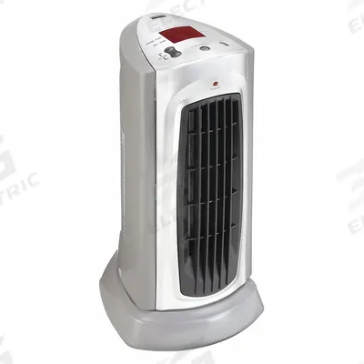 Dayton Portable Electric Heater: 900W/1500W, 3071/5118 BtuH Heating Capacity, 2 Heat Settings - Portable Pedestal & Tower Electric Office Heaters
