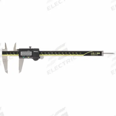 MITUTOYO 4-Way Digital Caliper: 0 in to 0 mm to 200 mm, IP67, Metric, +/- 0.02mm Accuracy - Digital Calipers with SPC Output for Harsh Environments