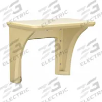 CORTECH Wall-Mount Desk: Sand, 29 in Overall Ht, 36 in Overall Wd, 24 in Overall Dp, Wall Mount, ISO (MPN 7605SD). Key specifications — Brand: CORTECH; Furniture Series: Endurance; Material: Polyethylene.