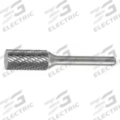 WIDIA Carbide Bur: Cylinder, SA-43L3, Double Cut, 1/8" x 9/16" Head, 1/8" Shank (MPN M41204). Key specifications — Trade Number: SA-43L3; Brand: WIDIA METAL REMOVAL.