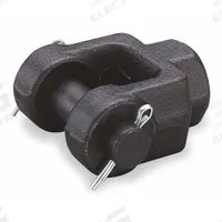 MILLER FLUID POWER Rod Clevis Cylinder Mount: 4 in Bore Dia., 1-1/4"-12 Thread Size, Steel (MPN HV3-MKRC-400). Key specifications — attr95492: Steel; attr95493: Clevis Pin; attr98885: MILLER FLUID POWER.