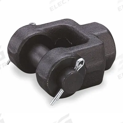 MILLER FLUID POWER Rod Clevis Cylinder Mount: 4 in Bore Dia., 1-1/4"-12 Thread Size - Rod Clevis Cylinder Mounts