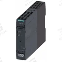 SIEMENS Compact Magnetic Motor Starter: Non-Reversing, 3 Poles, Electronic Protection, 7 A (MPN 3RM10071AA14). Key specifications — Brand: SIEMENS; Pilot Lights Included: LED Status Indicator; Auxiliary Contacts Included: 1NO/1NC.