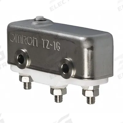 OMRON Snap Action Switch: Pin Plunger Actuator, 1NO/1NC - Plunger Snap-Action Switches