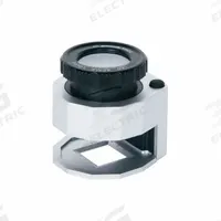 INSIZE Magnifier: 10X, 30mm Lens Dia (MPN 7524-10). Key specifications — attr1201460: 7524-10; attr1183286: 30mm; attr1183296: INSIZE; attr1183291: Magnifier With Illumination.