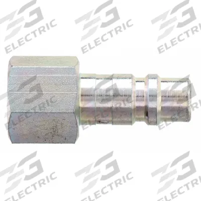 DIXON VALVE & COUPLING Quick Connect Hose Coupling: 1/2 in Body Size - Industrial Interchange Steel Quick-Connect Air Coupling Plugs
