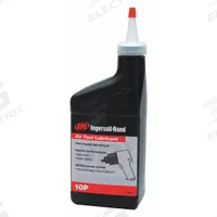 INGERSOLL RAND Air Tool Oil: Conventional Oil, 0°F Min. Op Temp., 250°F Max. Op Temp., Bottle (MPN 10P). Key specifications — attr1321222: Conventional Oil; attr1321226: 10W; attr1321227: 95; attr1321244: INGERSOLL RAND; attr1321245: Bottle.
