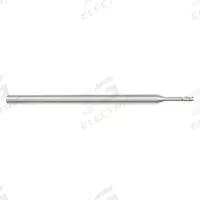 APPROVED VENDOR Corner Chamfer End Mill: Carbide, 3 Flute, 3/32" Mill Dia, 3/16" LOC, 0.003" Chf (MPN 251-003095)