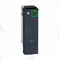 SCHNEIDER ATV930: In Phase Three, 380-480V AC, Out Phase Three, 125 hp, 173 A Output Current - Max (MPN ATV930D90N4US). Key specifications — Style: Chassis; Color: Black/Green; Output Phase: Three.