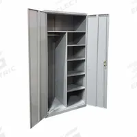 LYON Storage Cabinet: 48 in x 18 in x 72 in, Swing Handle & Keyed, 22 ga Panel Thick, Frame, Gray (MPN DD1325). Key specifications — Cabinet Color: Gray; Method of Construction: Bolted; Base Type: Frame; Assembled: Assembled; Mobility: Stationary; Adjustable Shelves: Adjustable; Cabinet Finish: Powder Coated; Cabinet Material: Steel.