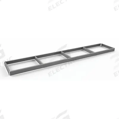 TENNSCO Shelf: 96 in x 18 in, 1,250 lb Load Capacity, Gray - Open Deck Shelf Kits for Boltless Shelving
