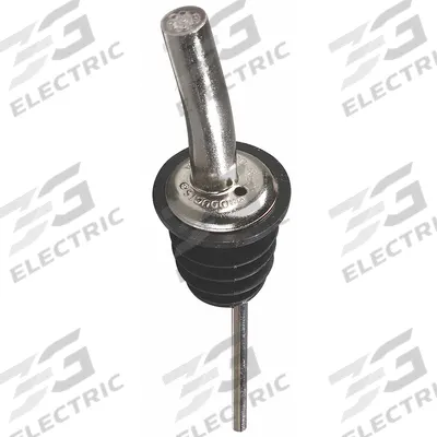 CARLISLE Liquor Pourer: Silver, Plastic, 3 in Overall Ht - Liquor Pourers