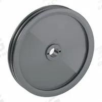 APPROVED VENDOR V-Belt Pulley: 2AK134, 2 Groove, 13.25 in OD, Bushed Bore, H/QT, Cast Iron (MPN 2AK134H). Key specifications — Pulley Industry Number: 2AK134; Pitch Diameter: 13 in (4L, A); For Belt Section (broad, with similar types): 4L, A, or AX.